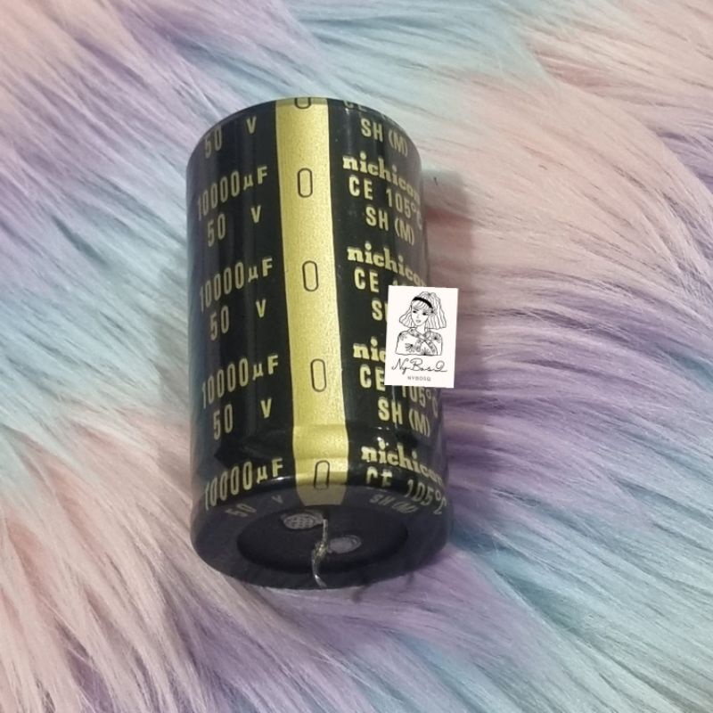 ELCO 10000UF 50V NICHICON GOLD ORIGINAL