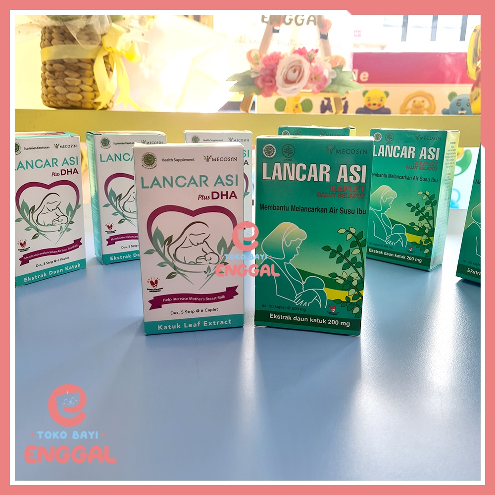 Lancar Asi Plus DHA Asi Booster Ekstrak Daun Katuk Ibu Menyusui