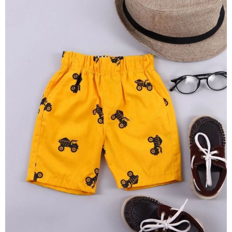 PATTERN SHORT PANTS