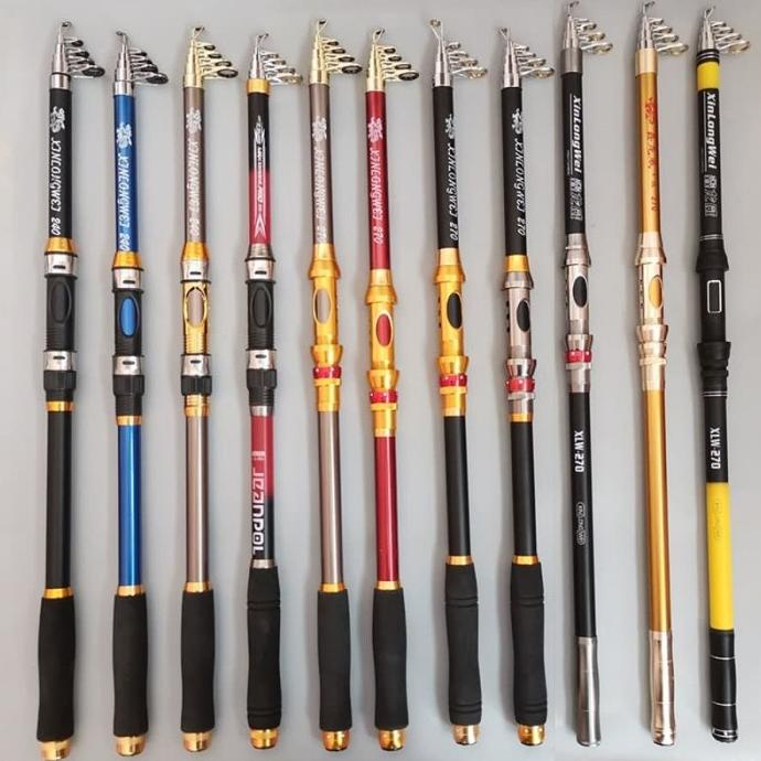 [Bayar DiTempat] Joran Pancing Fishing rod Pancingan Glass Fiber Alat Pancing Ikan