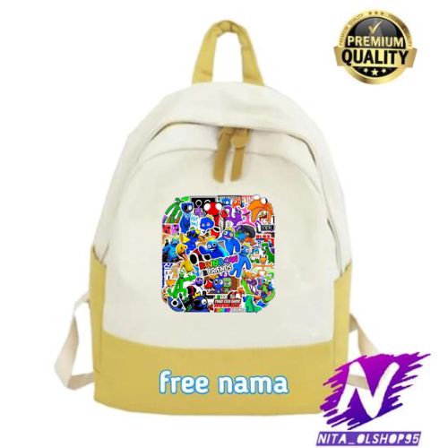 tas sekolah anak rainbow friends game roblox ransel anak