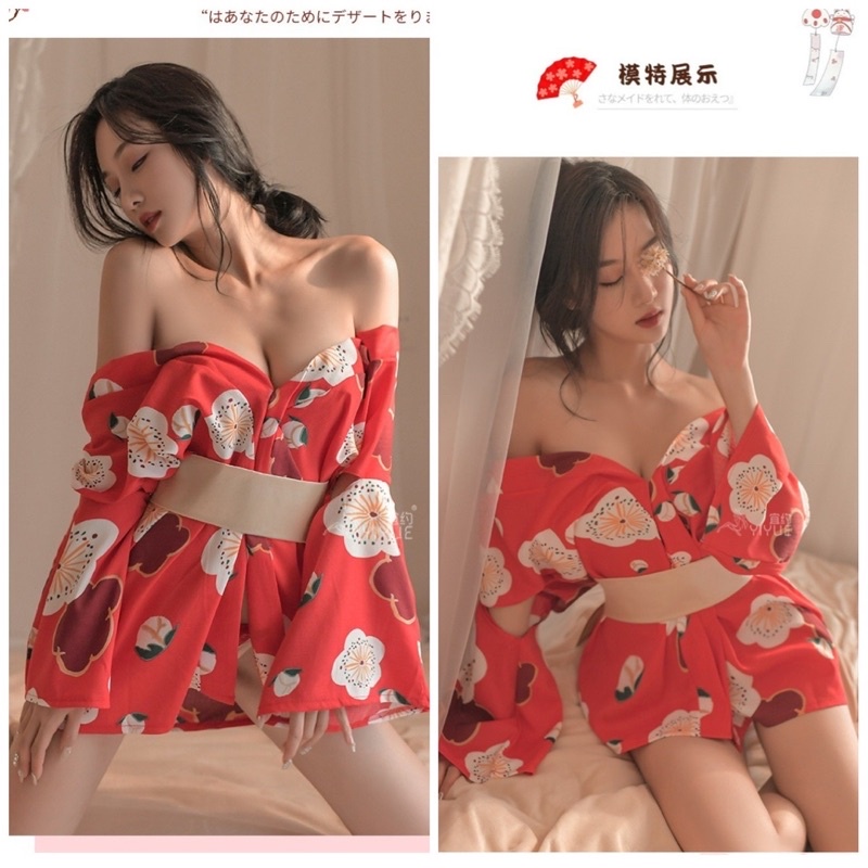 242 sexy lingerie kimono baju tidur sexy lingerie wanita / costum kimono jepang / Baju kostum kimono