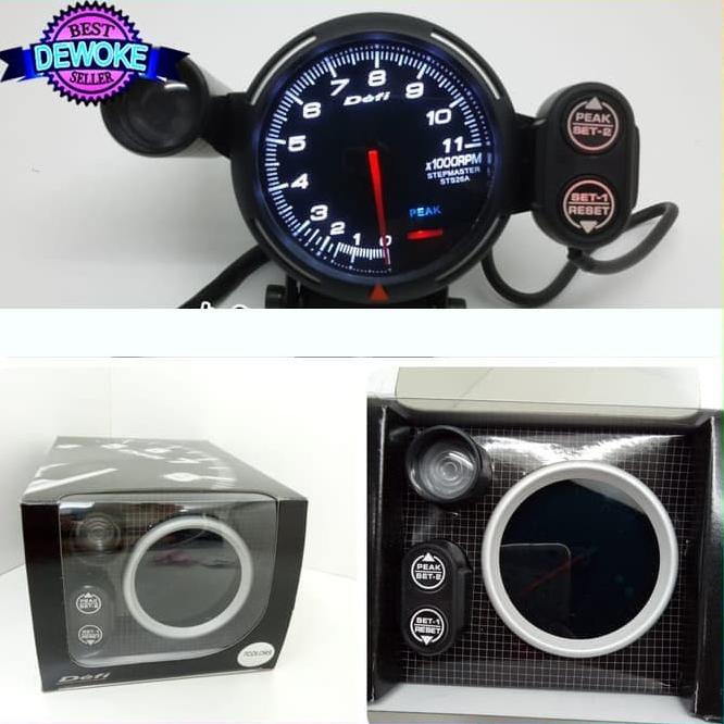 Tachometer Defi Bf 7 Warna Dijamin Original Rpm Aksesoris Mobil New