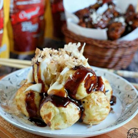 

❂Diskon Promo✺➜ Paket Komplit Takoyaki (tepung, saus, katsuo, aonori) C58 ❂