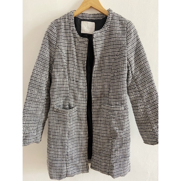 PRELOVED WINTER COAT / LONG COAT / COAT TWEED