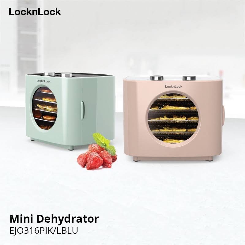 [Humstore] Locknlock Mini Food Dehydrator Light Blue / Pink