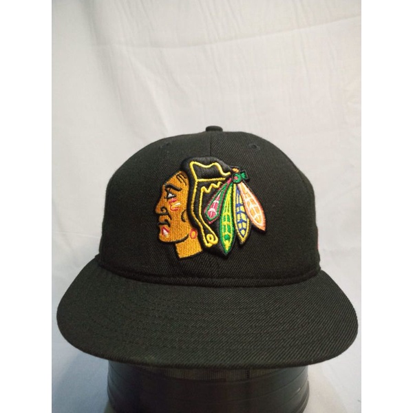 Topi Snapback New Era Black Haw  (Second Ori)