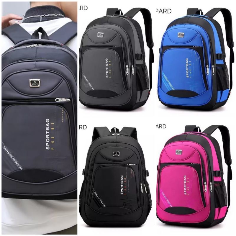 New Arrival Tas sekolah anak laki laki dan perempuan sd smp sma ransel punggung gendong backpack sekolah kuliah kerja kantor jalan cowok cewek dewasa remaja anti air-tas pria