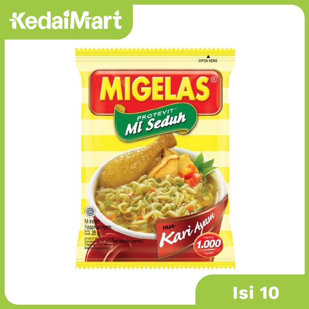 

Migelas Pro Kari Ayam Renceng 10 x 28 Gram