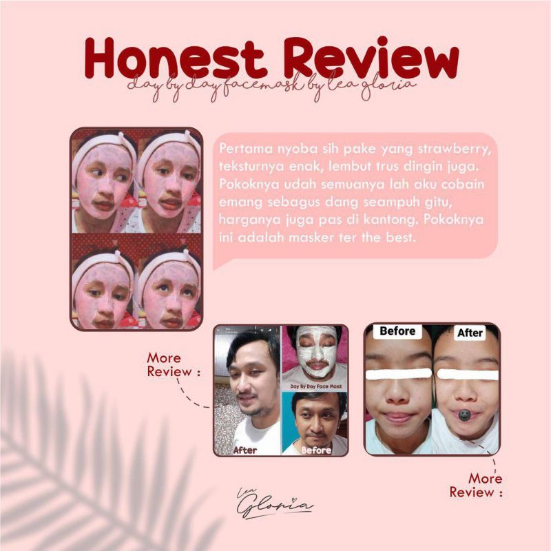PAKET MASKER WAJAH ORGANIK LENGKAP | PAKET LULUR BADAN | Box Hampers Box Birthday Gift Box Graduation