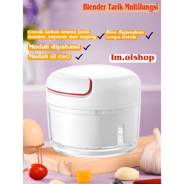 Mini Food Chopper - Blender Tangan Mini