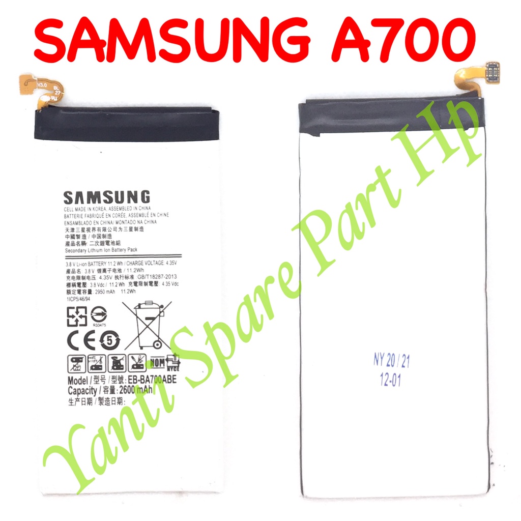 Baterai Samsung A7 2015 A700 Original New