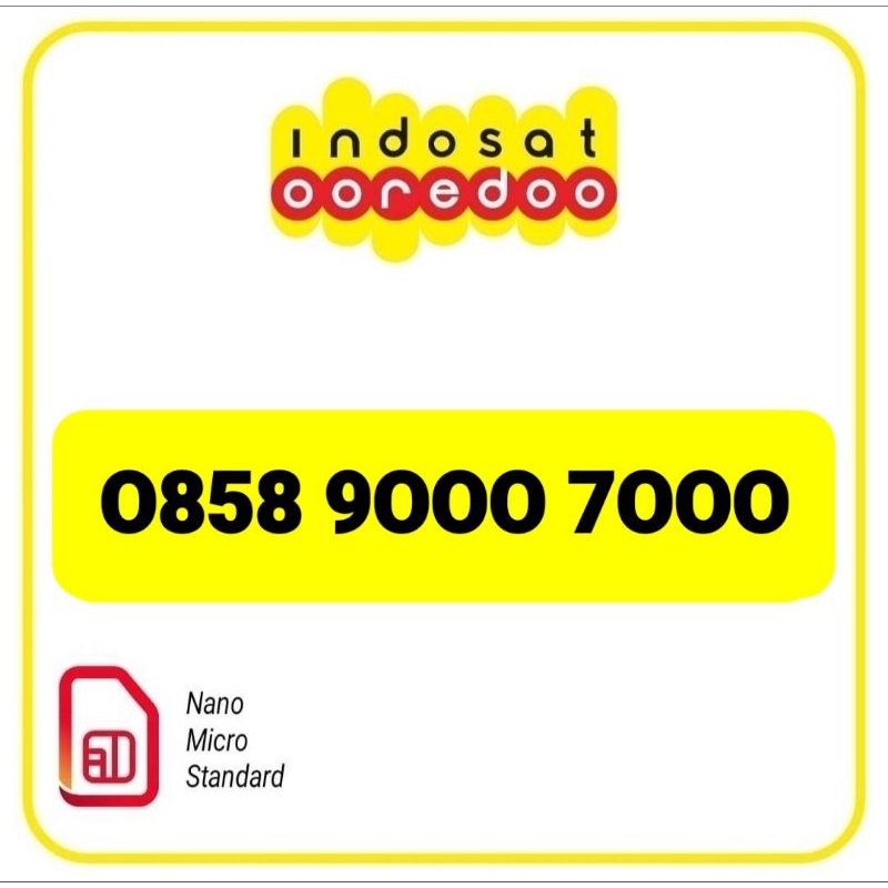 NOMOR CANTIK IM3 DOUBLE RIBUAN 085890007000