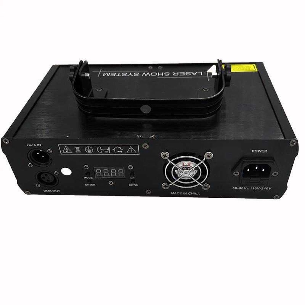 Lampu Proyektor 2 Laser Sorot Panggung Party Stage Effect DMX512