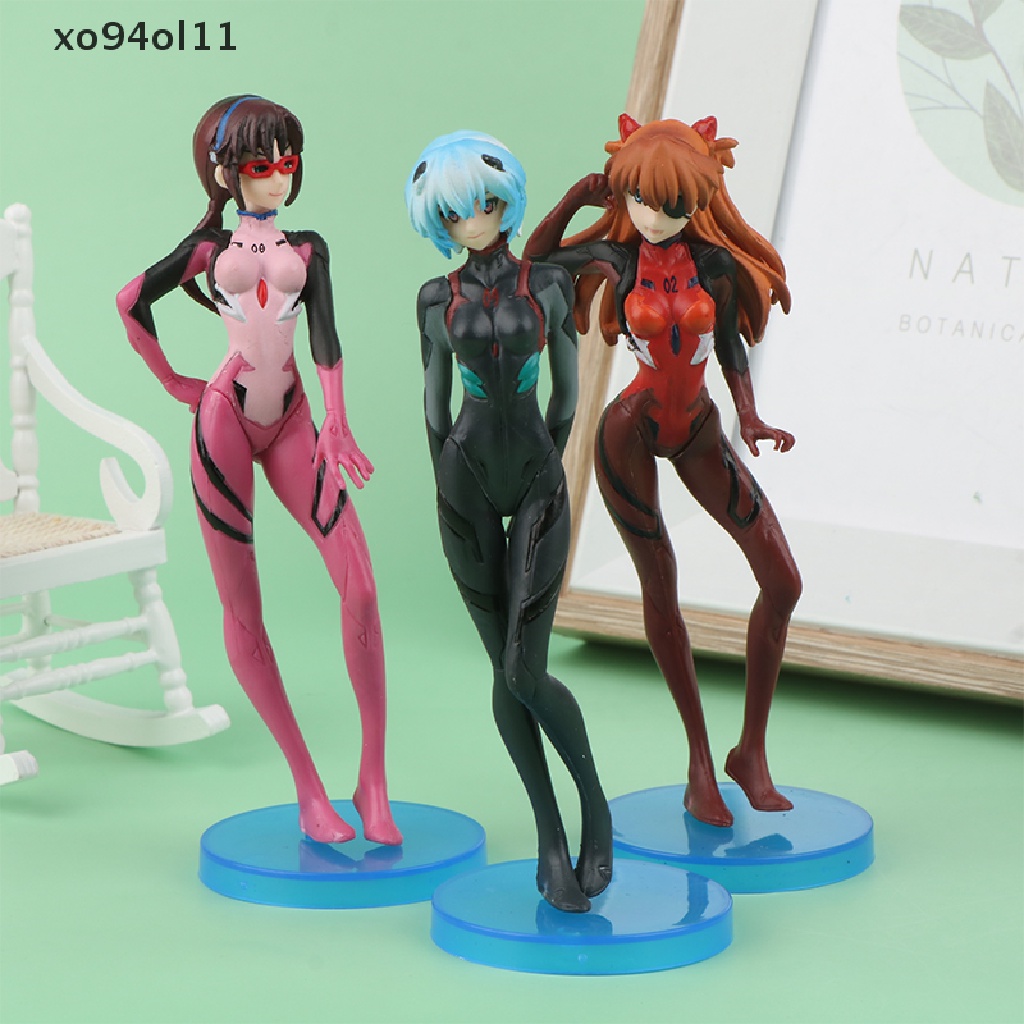 Xo Anime Figure EVA Ayanami Rei Action Figure Driving Suit Mainan Untuk Anak Model Boneka OL