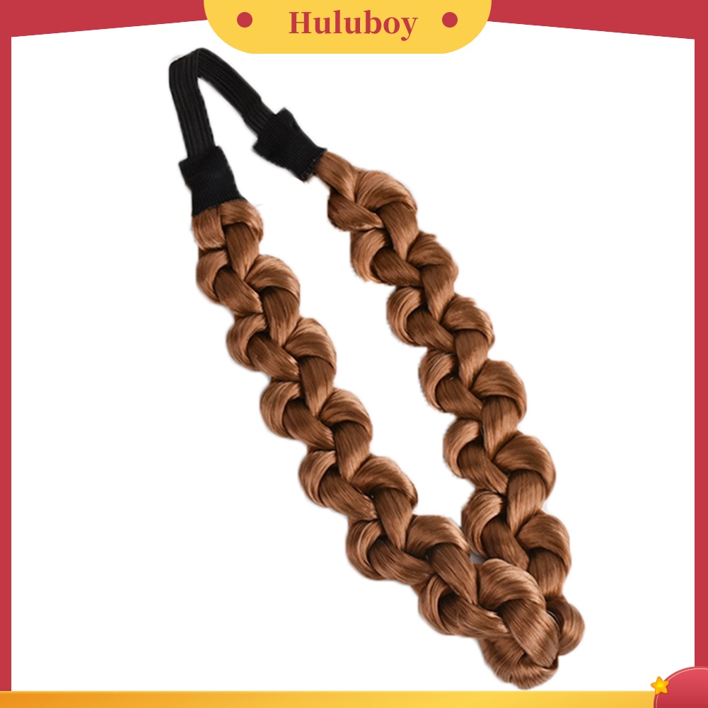 Bandana Rambut Model Kepang Elastis Untuk Wanita