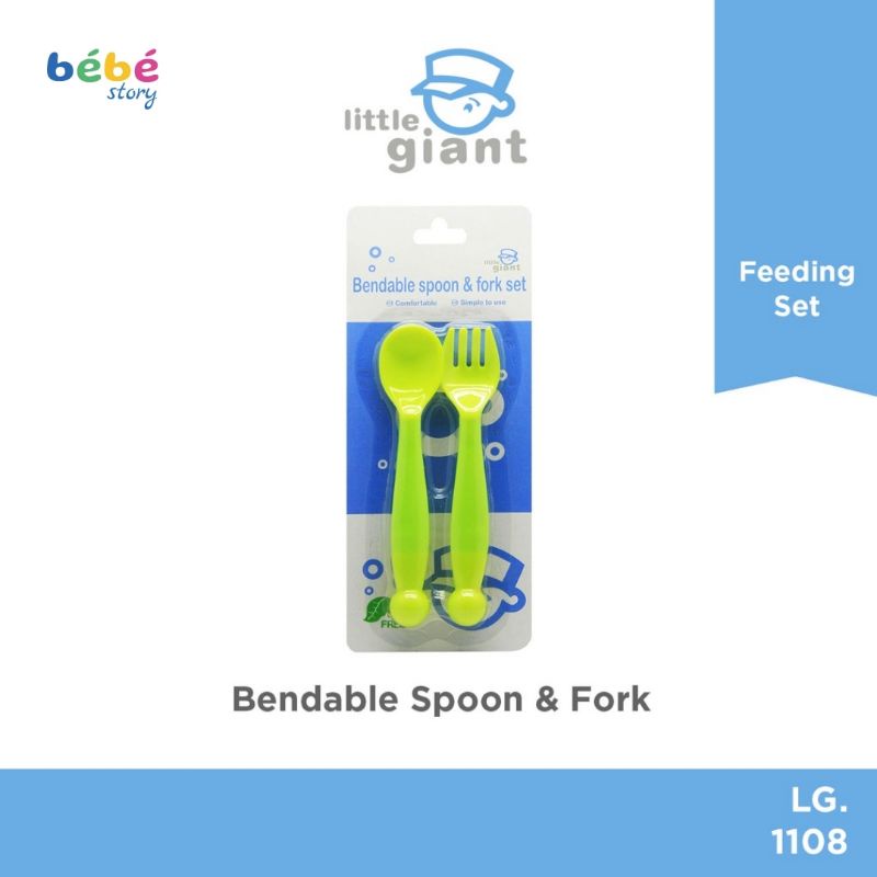 LITTLE GIANT BENDABLE SPOON & FORK SET