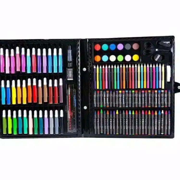 

[G-5Y ➸] [CZM] CRAYON SET 150 PCS PENSIL WARNA ALAT LUKIS-pasti dikirim