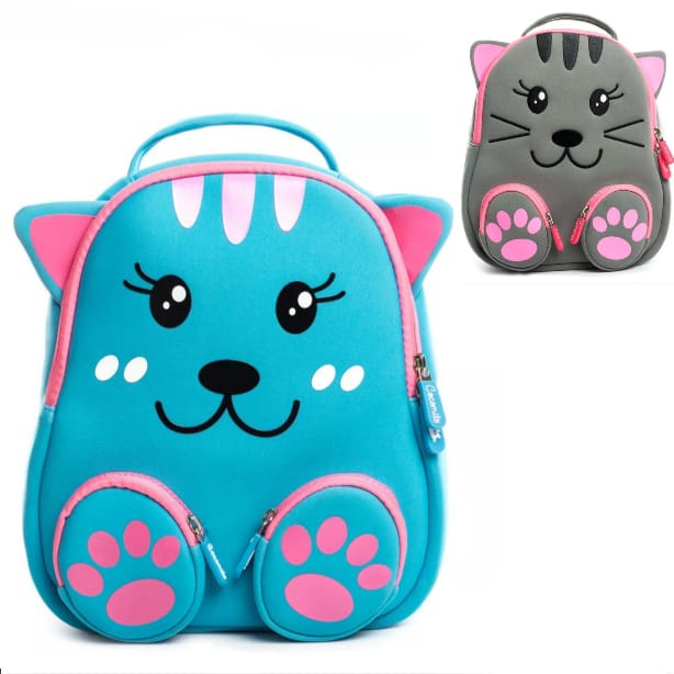 BPT TAS RANSEL ANAK KUCING/ KARAKTER HEWAN/ TAS RANSEL LUCU / TAS ANAK CEWEK