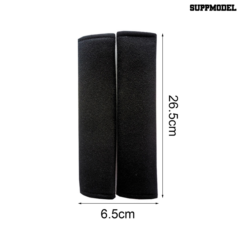 [Dekorasi] 2pcs Seat Belt Cushions Nyaman Hypoallergenic Katun Sabuk Pengaman Tali Bahu Sarung Untuk Sabuk Pengaman