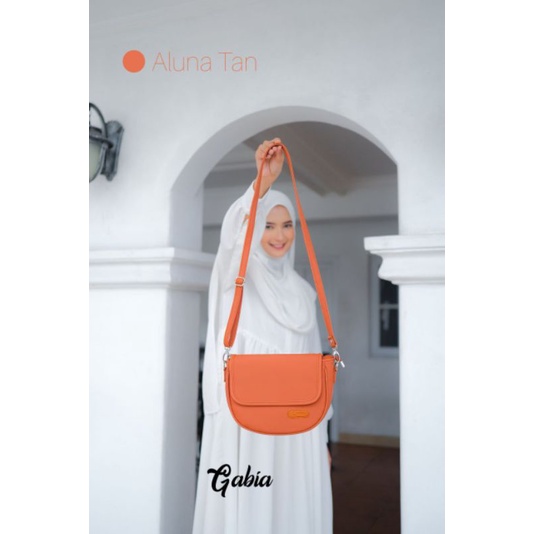 TAS SELEMPANG ALUNA BAG BY GABIA BAHAN CHOCOLY ANTI AIR WATERPROOF