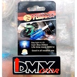 Bohlam halogen depan cool blue semua motor yuzaka bohlam berkualitas