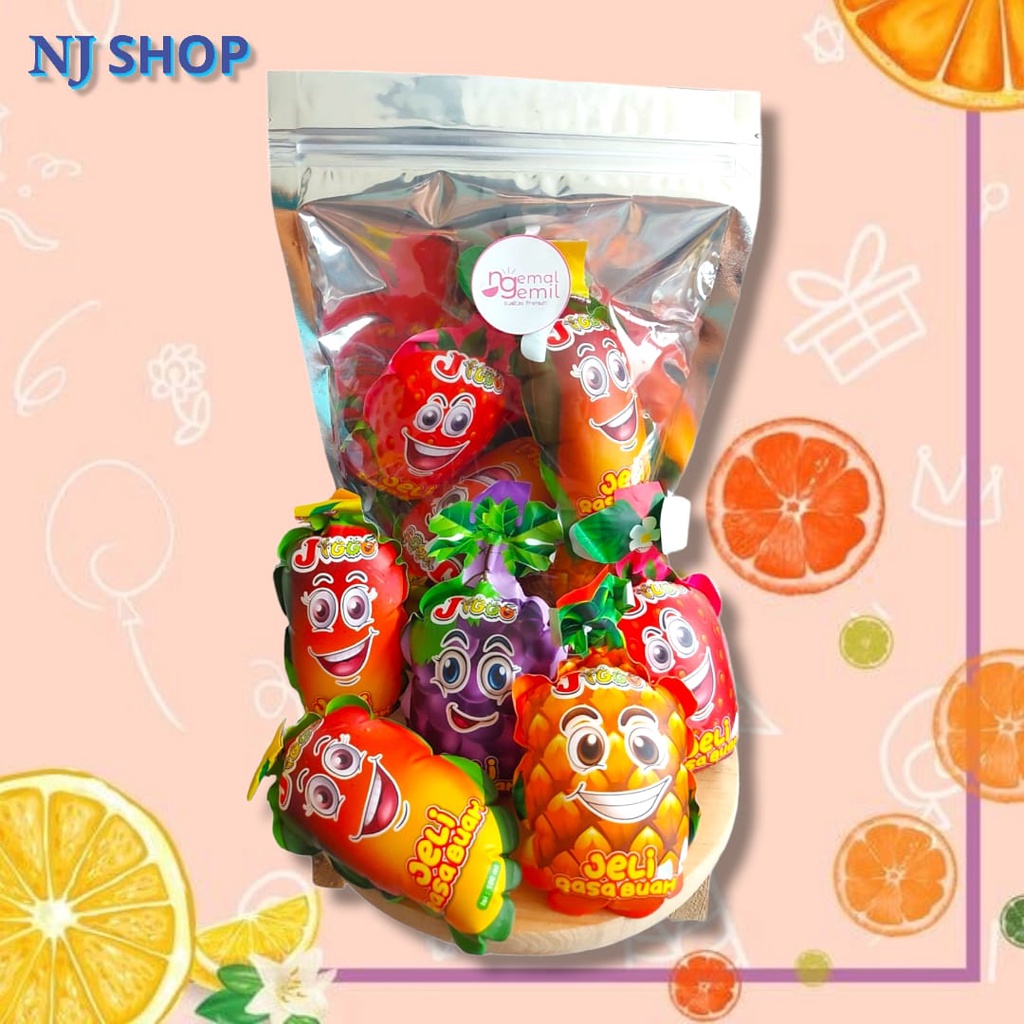 

[Minuman Original] - Minuman Jeli Bentuk Buah Lucu Aneka Rasa Buah Kualitas Premium