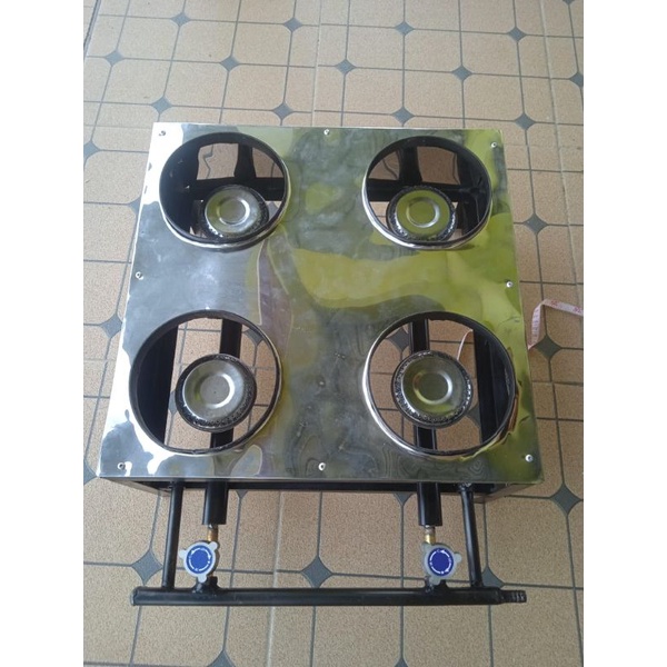 Kompor Martabak Mini/Serabi 4 Tungku