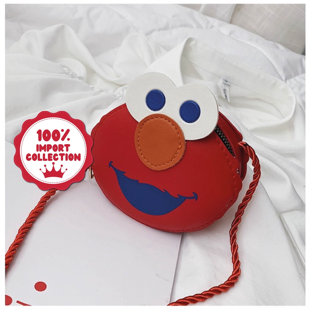 KARAKTER BULAT Tas Selempang Bahu Mini Lucu Slingbag Wanita Remaja Cute Korean Style By Chikoisme NR