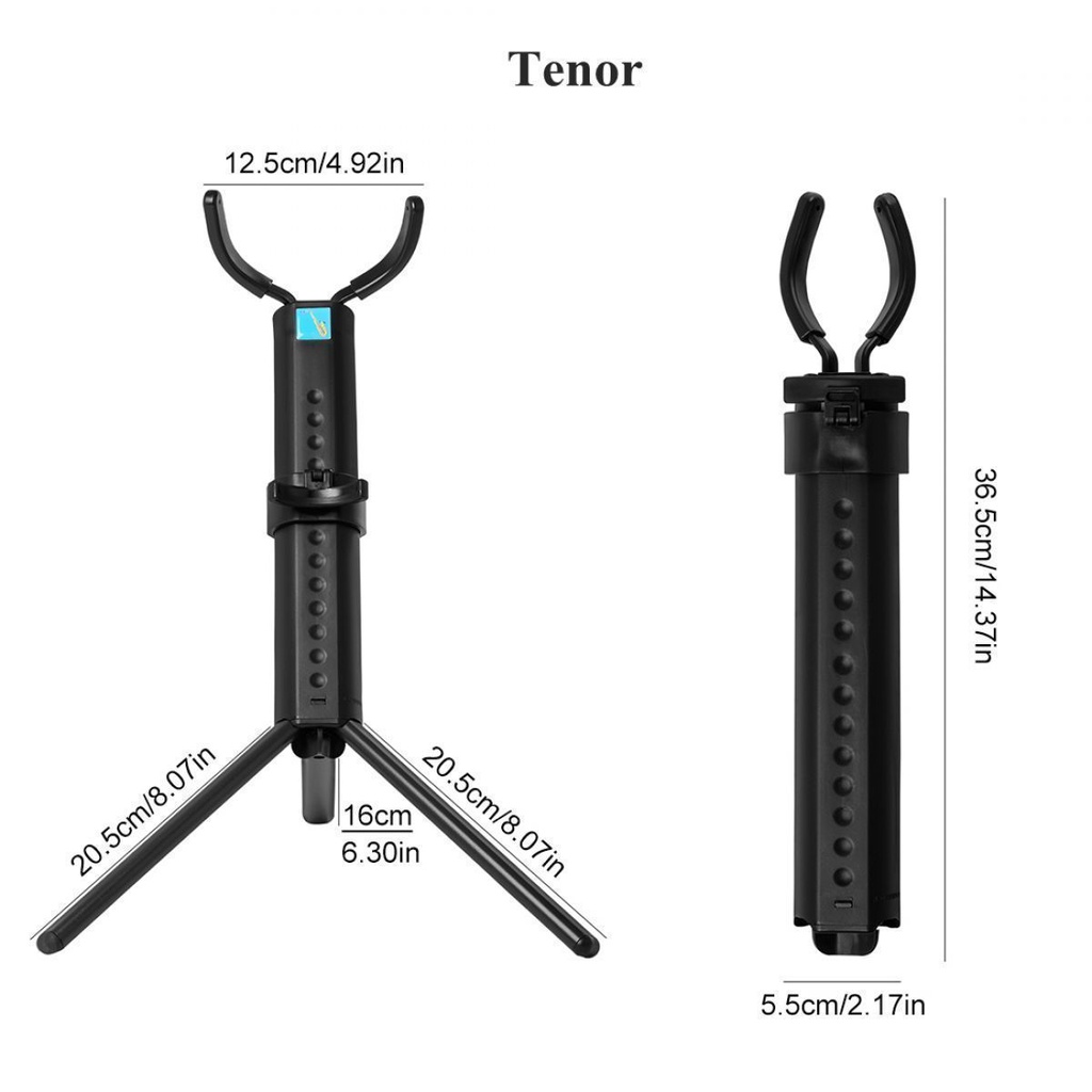 Tripod Stand Holder Lipat Portable Untuk Saxophone Alto Tenor