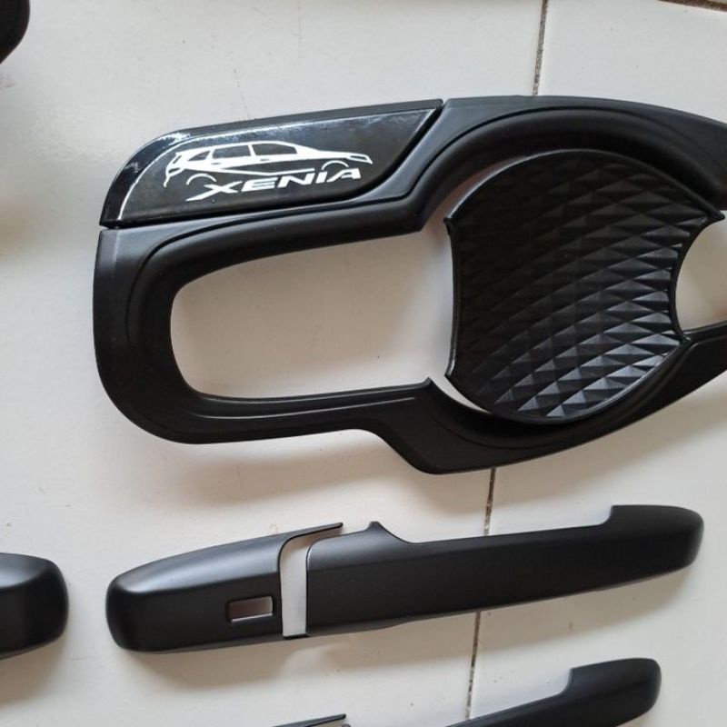 DOOR HANDLE+ OUTER HITAM AVANSA VELOZ XENIA 2022 (PAKET)