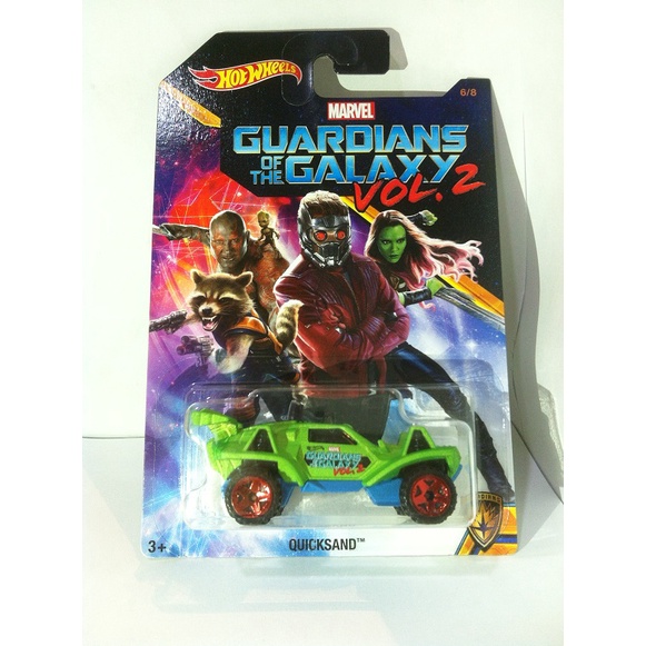 Hot Wheels. 2017 Guardians of the Galaxy Vol. 2 Series - 6. Quicksand. The Guardians Walmart by MATT