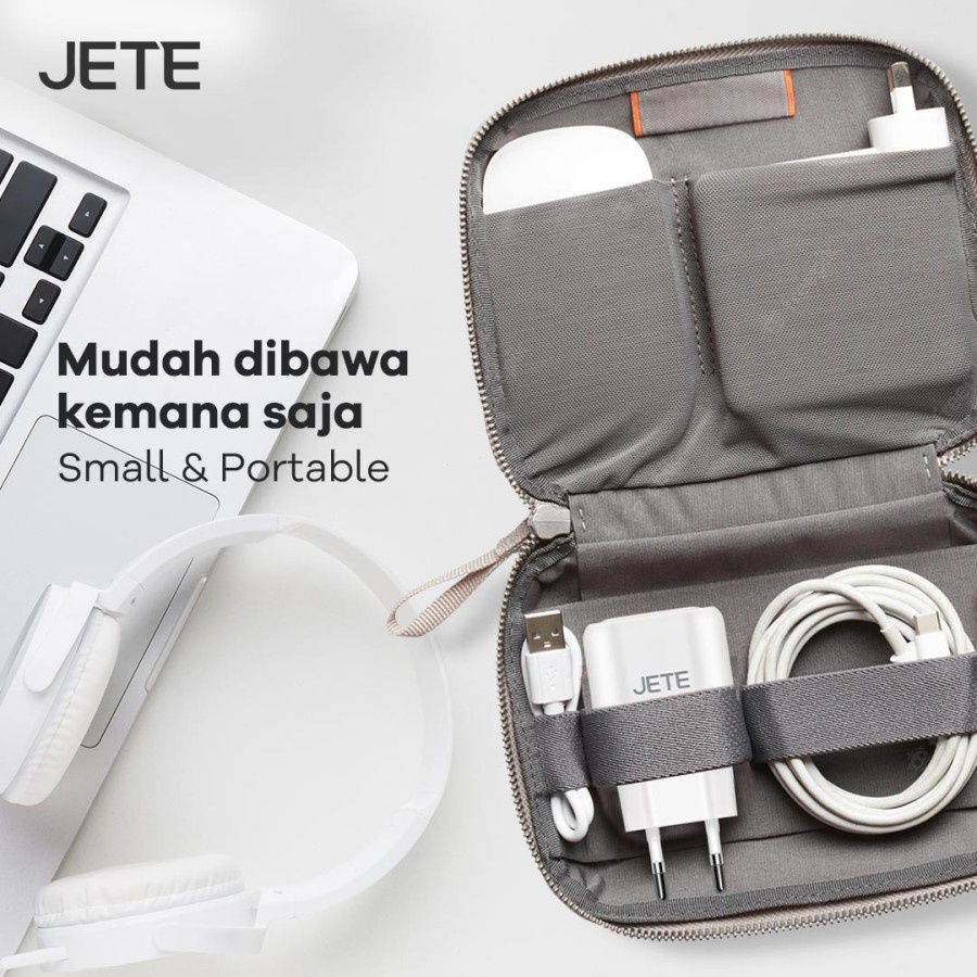 Charger Dual USB Output 2.1A (JETE Atomic 2) - Garansi Resmi 2 Tahun