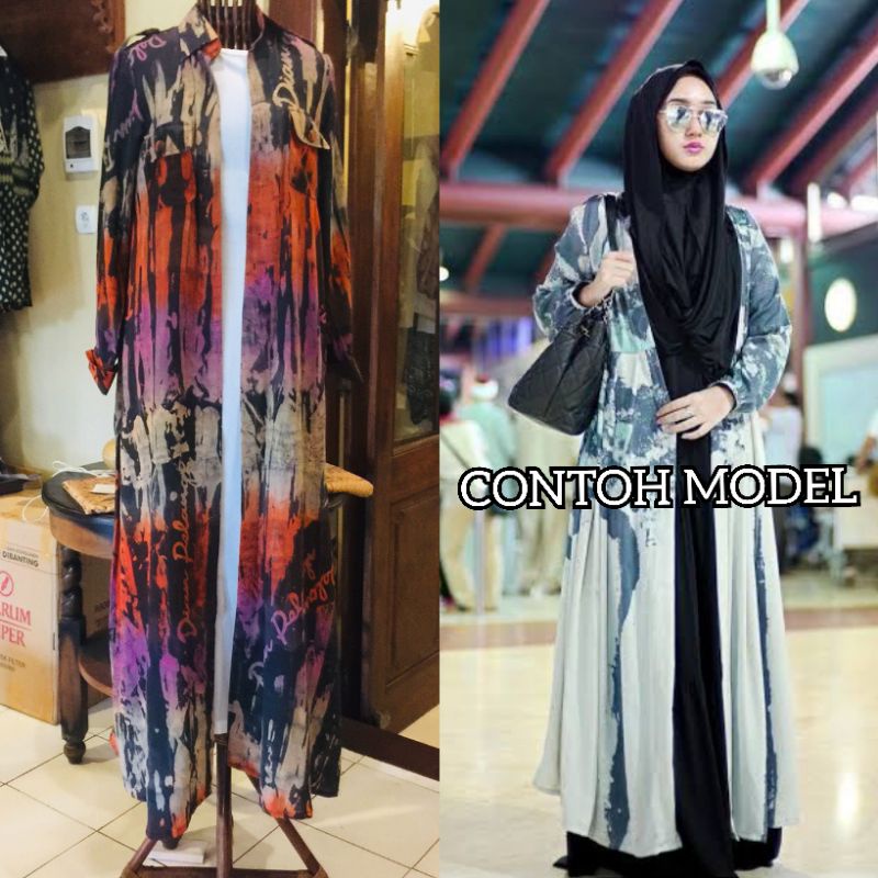 Long Outer by Dian Pelangi LIMITED EDITION Cardigan Casual Formal Kerja Kantor Pesta Pernikahan Wani