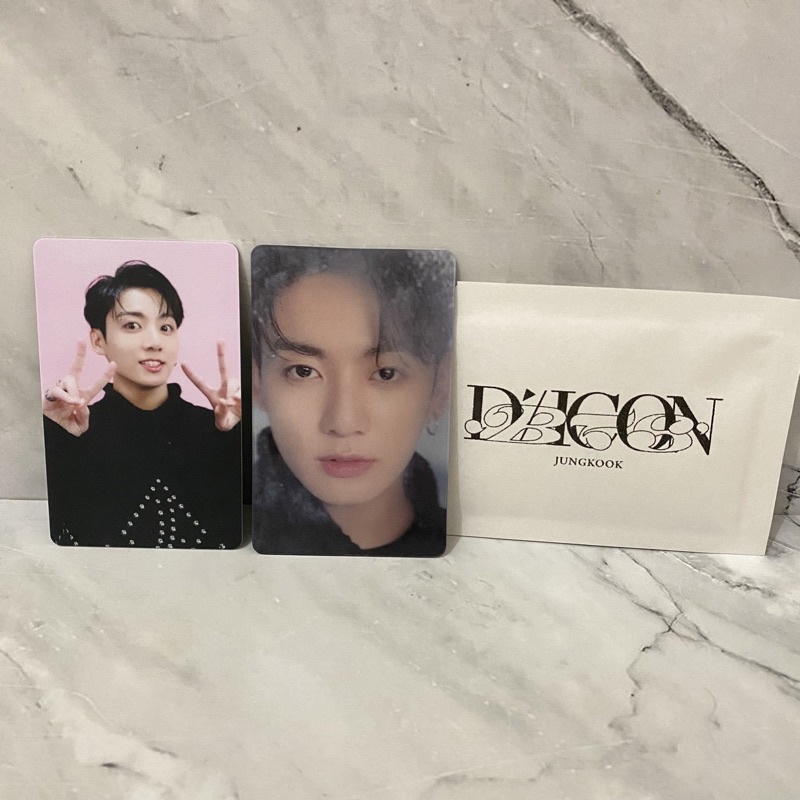 BTS dicon 102 jungkook JK spc special photocard pvc lenticular 101 pc official