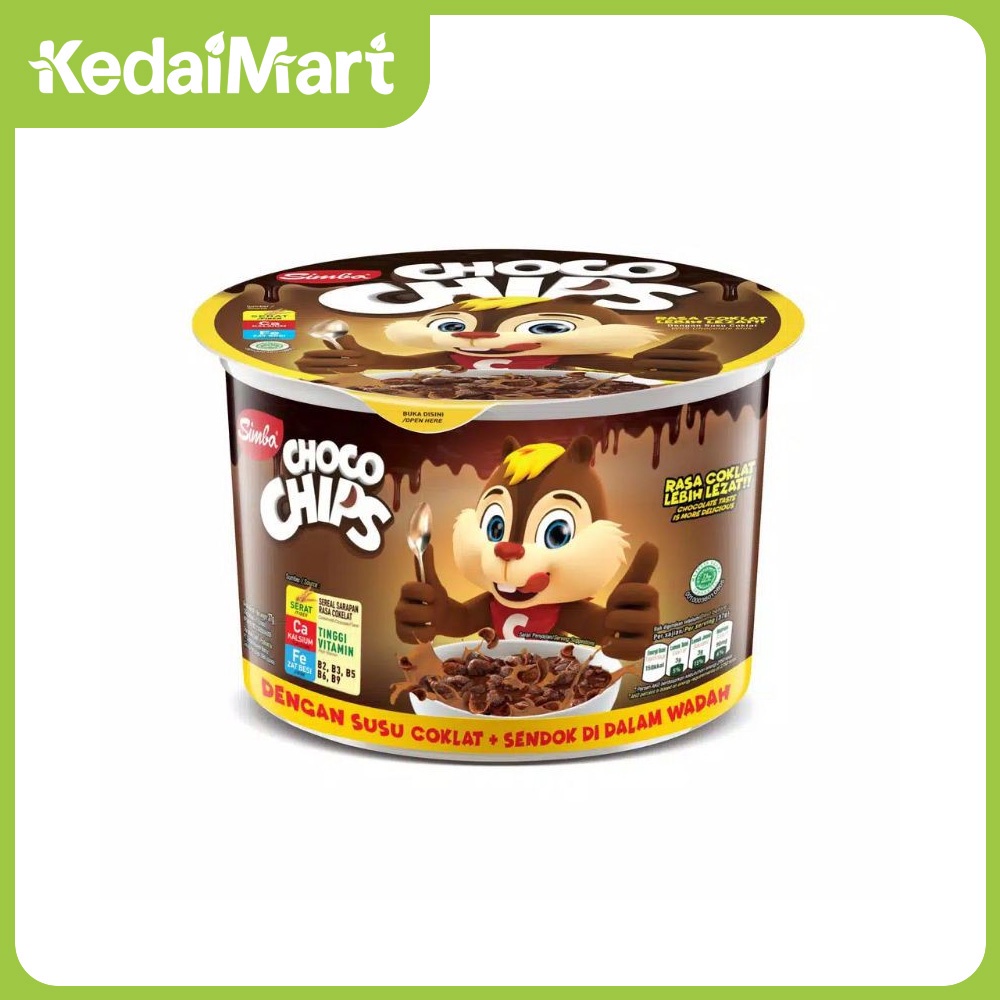 

Simba Choco Chips Susu Cokelat Cup 20 Gram