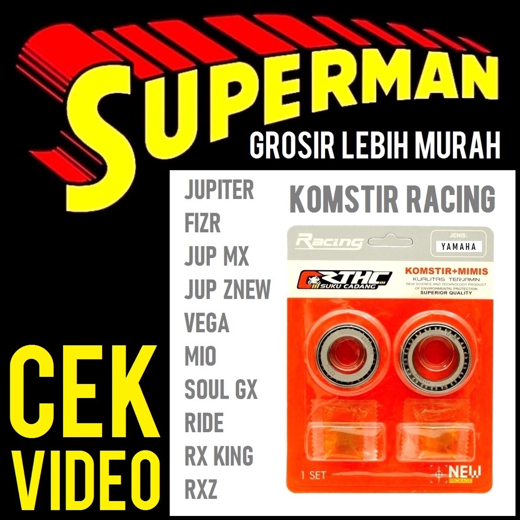 Jual Komstir Racing Rthc Yamaha Comstir Jupiter Force F Mx Fizr Z