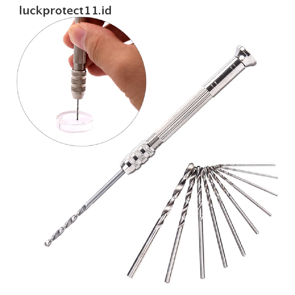 /Fashion Hot// Fashion// Bor Tangan Logam Resin Cetakan Tools DIY Jewelry Tool Dengan Sekrup Bor 0.8mm-3.0mm.