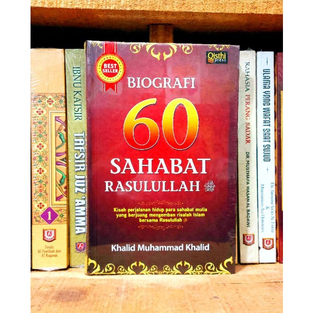 Jual Buku Biografi 60 Sahabat Rasulullah - ORIGINAL | Shopee Indonesia