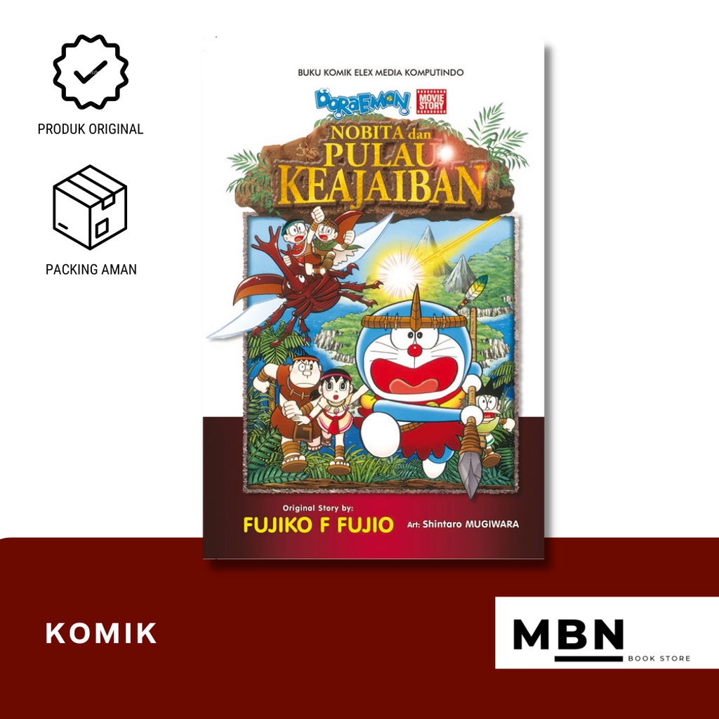 Komik DORAEMON MOVIE STORY: NOBITA DAN PULAU KEAJAIBAN ori