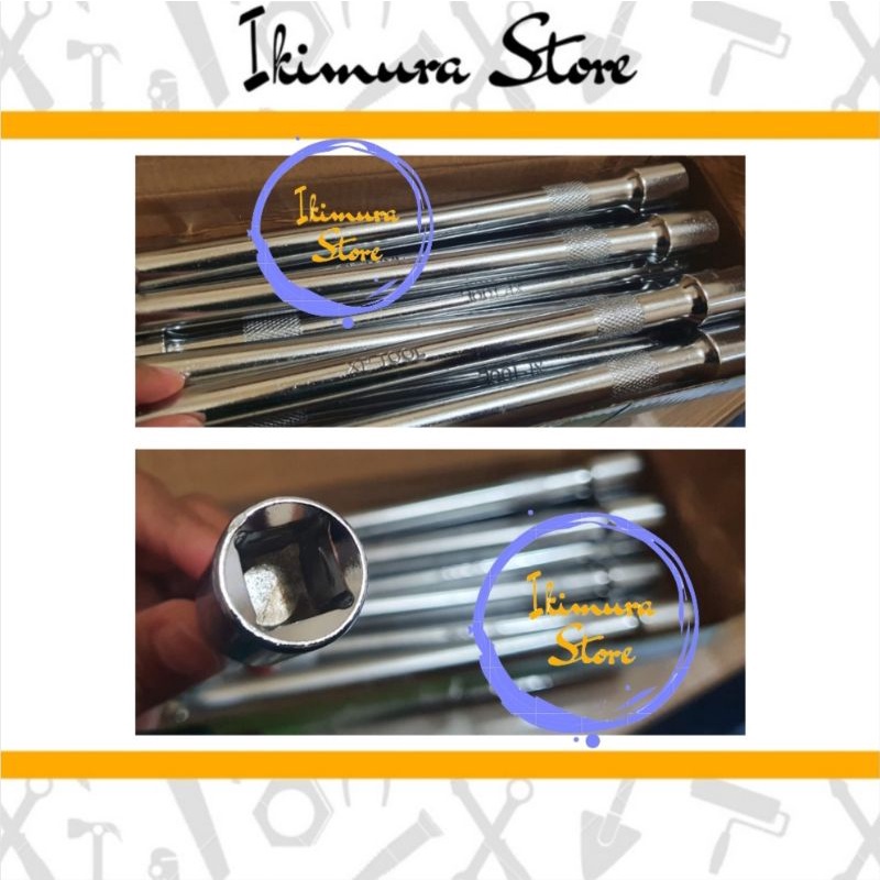 Extension Bar 1/2 x 10 inch Sambungan Kunci Sok Mata Sock Shock