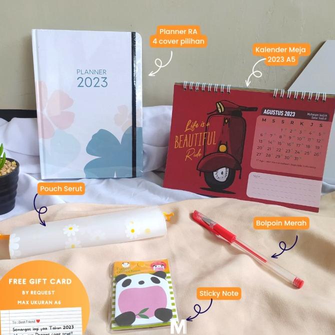 

[READY] BUKU AGENDA PLANNER 2023 PLANNER BOOK BY RA PLANNER