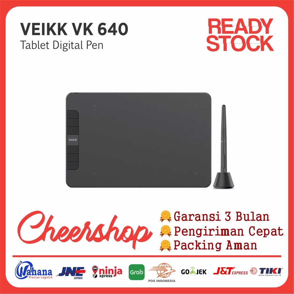 VEIKK VK640 VK 640 Digital Graphic Drawing Pen Tablet