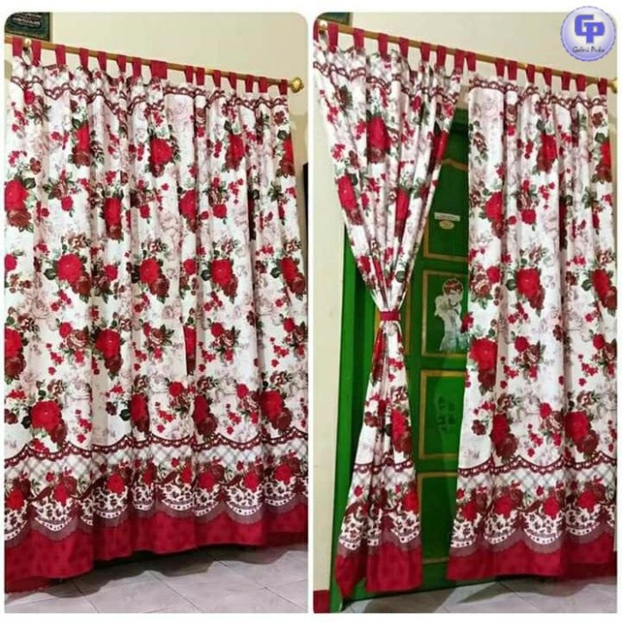 Galeripuko - GORDEN PINTU RUMBAI SHABY MERAH