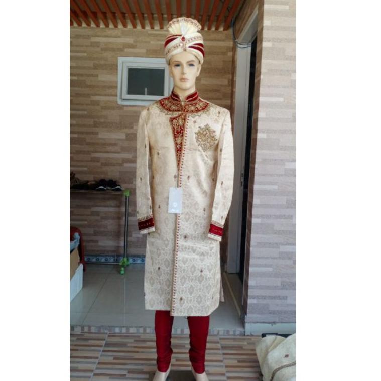 Y(97») topi india cowok dewasa topi cowok / topi india / turban cowok / topi pengantin india jodha p