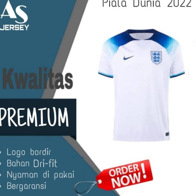 JERSEY INGGRIS HOME PIALA DUNIA 2022 GRADE ORI IMPORT BAJU BOLA TIMNAS HRT8646R