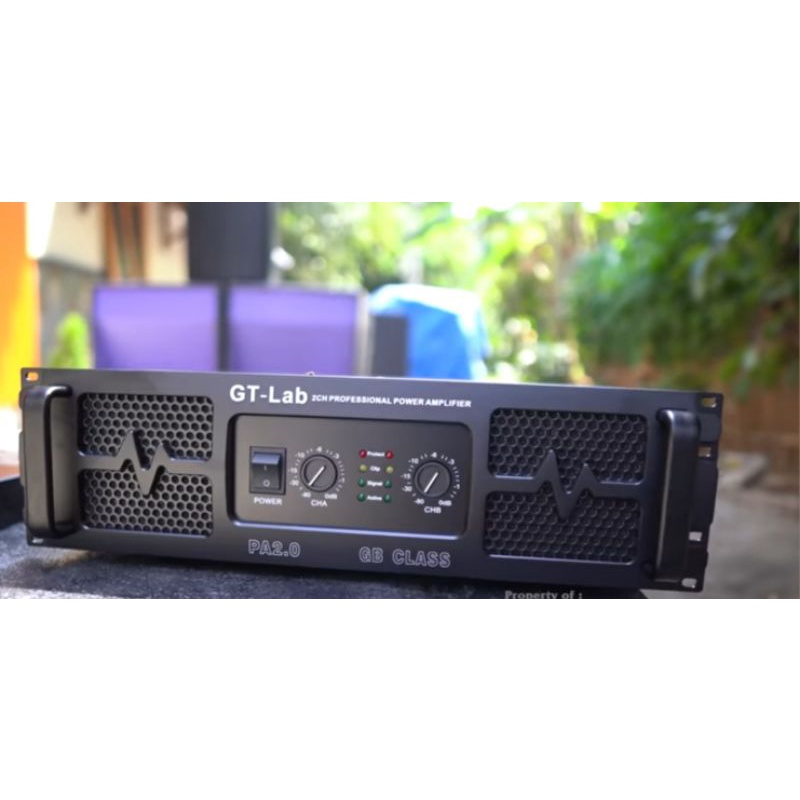 Keka'Store Power Gt-Lab 2.0 By Rdw Power 2 Channel Class Gb Rdw Gt Lab 2.0