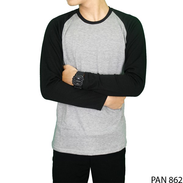 Kaos Panjang T-Shirt Casual Baby Tery Hitam – PAN 737