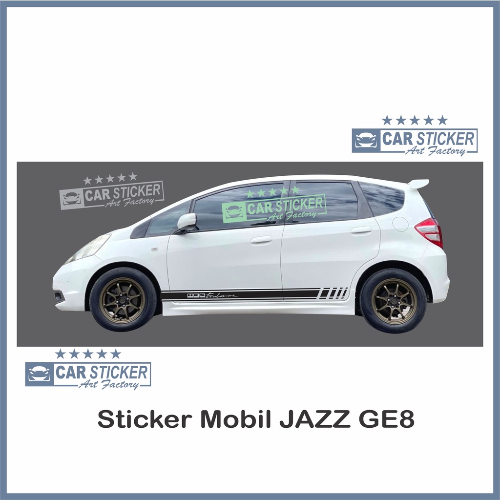 JAZZGE804 sticker mobil honda jazz ge8 sticker stripe mobil jazz sticker list mobil jazz sticker var