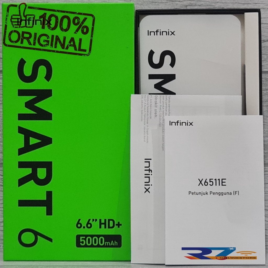 

BOX/DUS/KOTAK Infinix SMART 6 (Ex.Original)